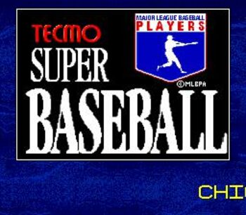 Tecmo Super Baseball SNES