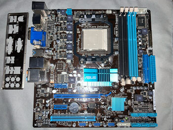 Asus M4A88T-M AMD 880G Micro ATX DDR3 AM3 1 x PCI-E x16 Slots Motherboard