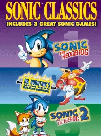 Sonic Classics SEGA Mega Drive