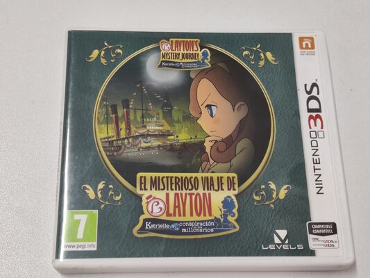 Layton's Mystery Journey: Katrielle and the Millionaires' Conspiracy (El misterioso Viaje de Layton: Katrielle y la Conspiración de los Millonarios) Nintendo 3DS