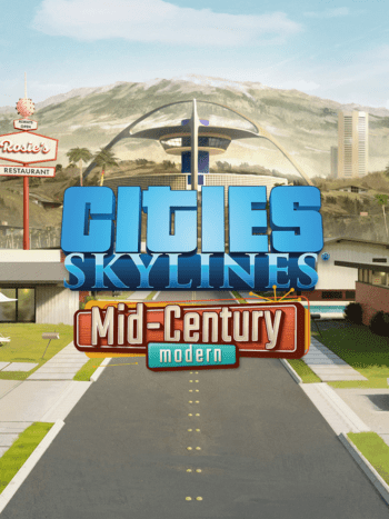 Cities: Skylines - Content Creator Pack: Mid-Century Modern (DLC) (PC) Steam Key GLOBAL
