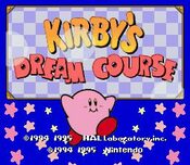 Kirby's Dream Course (1994) SNES