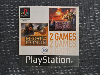 Medal of Honor / Medal of Honor: Underground Pack PlayStation for sale