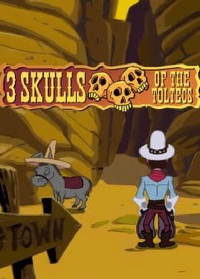 Fenimore Fillmore: 3 Skulls of the Toltecs Steam Key GLOBAL