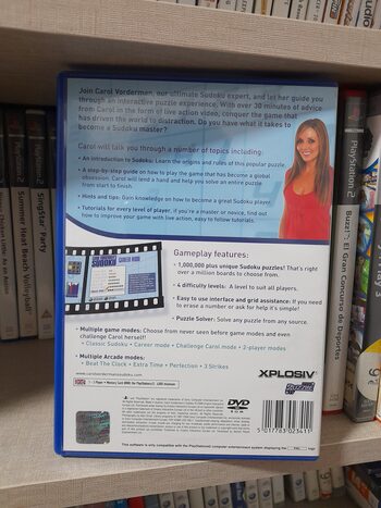 Carol Vorderman's Sudoku PlayStation 2