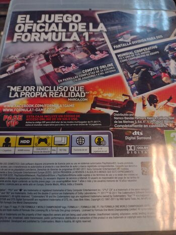 F1 2011 PlayStation 3