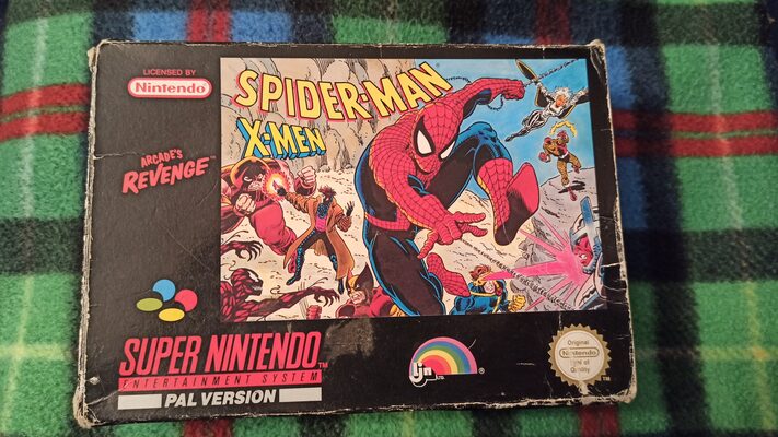 Spider-Man and the X-Men in Arcade's Revenge SNES