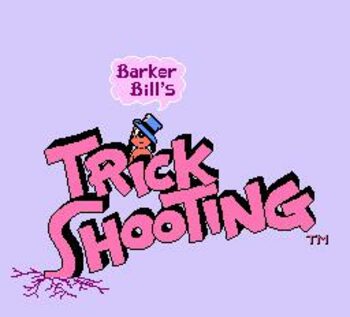 Barker Bill's Trick Shooting NES