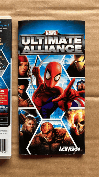 Redeem Marvel Ultimate Alliance PSP
