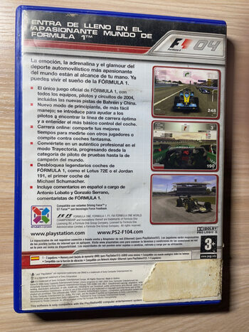 Formula One 04 PlayStation 2