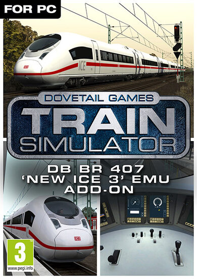 E-shop Train Simulator: DB BR 407 ‘New ICE 3’ EMU (DLC) (PC) Steam Key GLOBAL