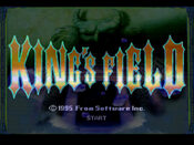 King's Field II PlayStation