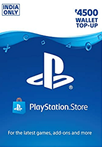 E-shop PlayStation Network Card Rs.4500 (IN) PSN Key INDIA