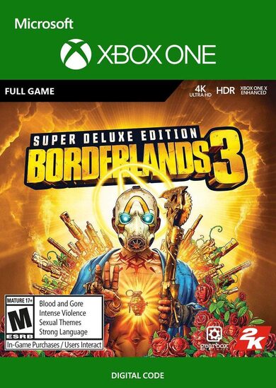 E-shop Borderlands 3 Super Deluxe Edition (Xbox One) Xbox Live Key UNITED STATES