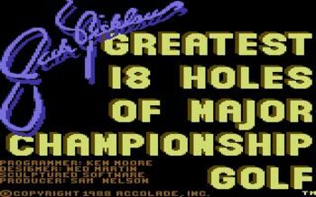 Redeem Jack Nicklaus' Greatest 18 Holes of Major Championship Golf NES