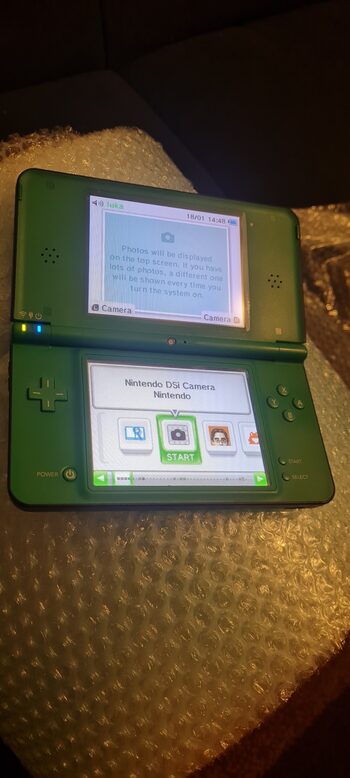 Puikiai veikiantis Nintendo DSi XL Green