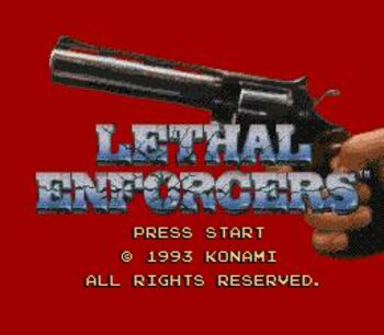 Buy Lethal Enforcers PlayStation