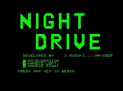 Night Driver Atari 2600