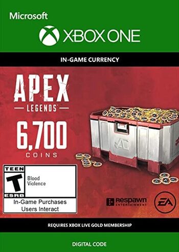 Apex Legends 6700 Apex Coins XBOX LIVE Key GLOBAL