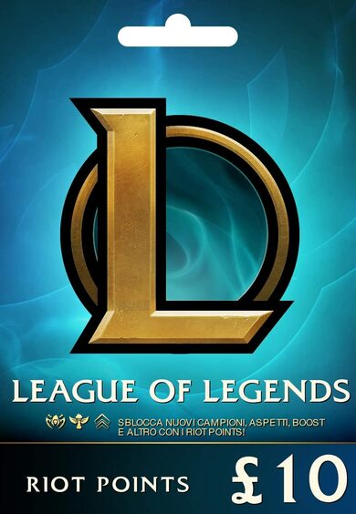 E-shop League of Legends Gift Card £10 – Riot Key - EU WEST Server Only
