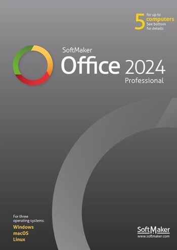 SoftMaker Office Professional 2024 - 5 Devices Lifetime Key GLOBAL