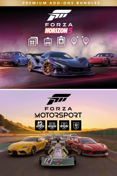 E-shop Forza Motorsport and Forza Horizon 5 Premium Add-Ons Bundle PC/XBOX LIVE Key NIGERIA