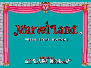 Get Marvel Land SEGA Mega Drive