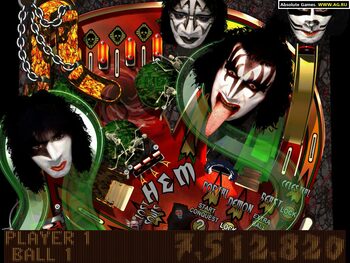 KISS Pinball PlayStation