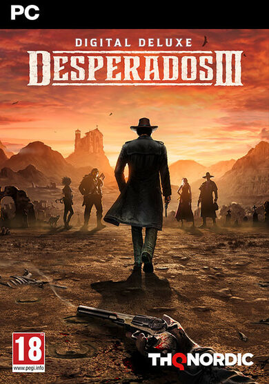 E-shop Desperados III Digital Deluxe Edition (PC) Steam Key EUROPE