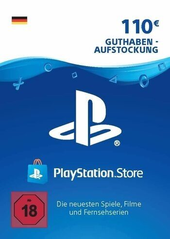 PSN Guthaben Karte 110 EUR (DE) PSN key DEUTSCHLAND