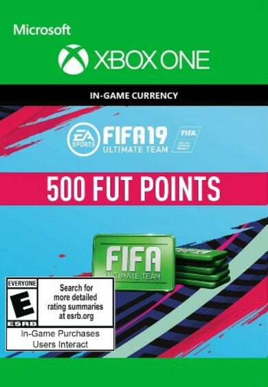E-shop FIFA 19 - 500 FUT Points XBOX LIVE Key GLOBAL