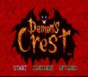 Demon's Crest (1994) SNES