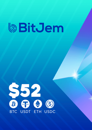 BitJem USDC Gift Card 52 USD Key GLOBAL