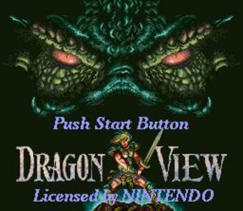 Buy Dragon View SNES