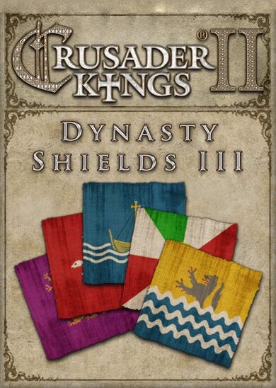 E-shop Crusader Kings II - Dynasty Shields III (DLC) Steam Key GLOBAL