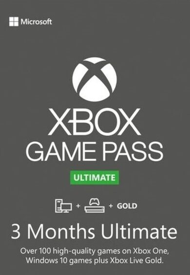 Xbox Game Pass Ultimate – 3 Month Subscription (Xbox One/ Windows 10) Xbox Live Key BELGIUM