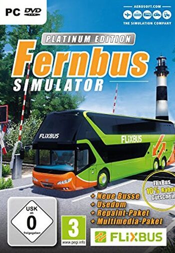 Fernbus Simulator Platinum Edition (PC) Steam Key EUROPE