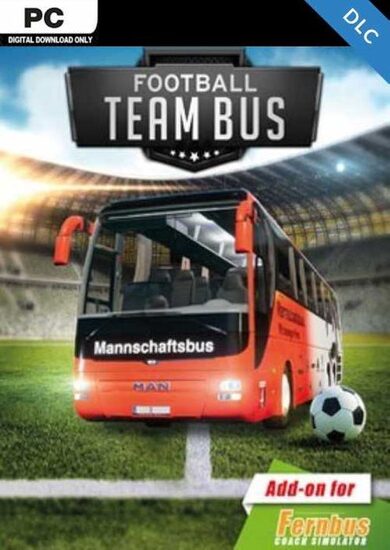 E-shop Fernbus Simulator - Football Team Bus (DLC) (PC) Steam Key GLOBAL
