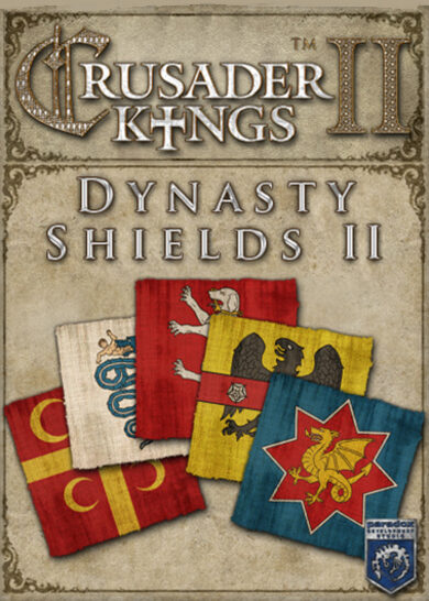 E-shop Crusader Kings II - Dynasty Shields II (DLC) Steam Key GLOBAL