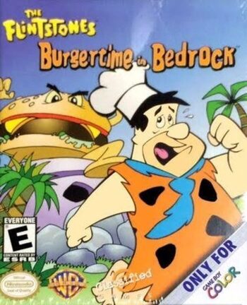 The Flintstones: Burgertime in Bedrock Game Boy Color