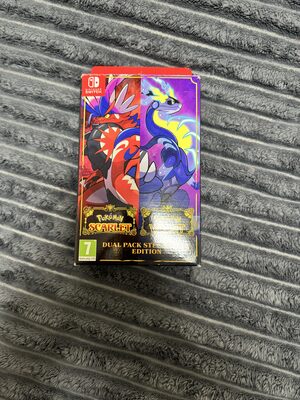 Pokémon Scarlet and Pokémon Violet Double Pack Steelbook Edition Nintendo Switch