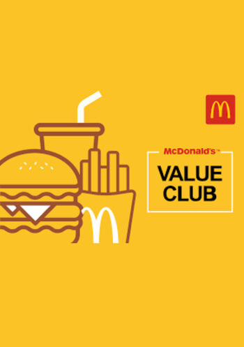 McDonald's Value Club Gift Card 1000 INR Key INDIA