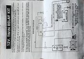 Peugeot 12V. TWIN RELAY KIT