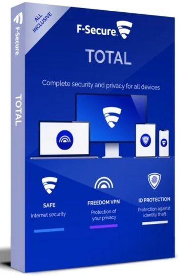 F-Secure Total Protection 2024 - 3 Devices 2 Years Key NA/SA