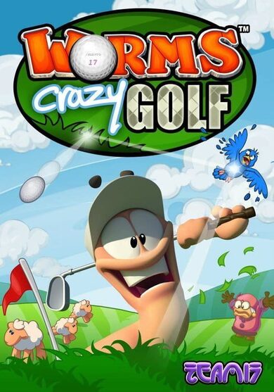 Worms Crazy Golf game cover