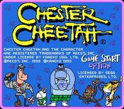 Chester Cheetah: Too Cool to Fool SNES