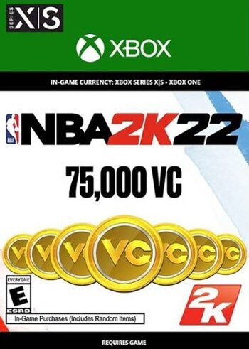 NBA 2K22: 75000 VC XBOX LIVE Key EUROPE