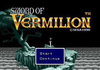 Sword of Vermilion (1989) SEGA Mega Drive