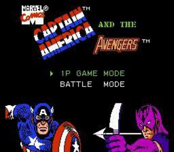 Captain America and The Avengers SEGA Mega Drive