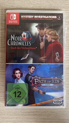 Mystery Investigations 1: Noir Chronicles: City of Crime + Path of Sin: Greed Nintendo Switch